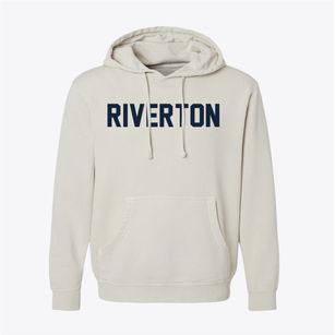 Riverton Utah Classic Block Pigment-Dyed Hoodie