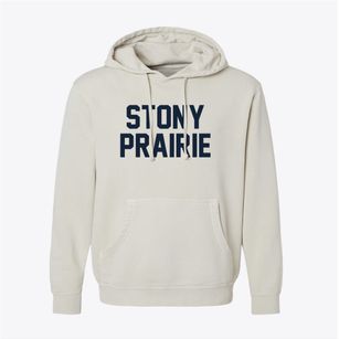 Stony Prairie Ohio Classic Block Pigment-Dyed Hoodie