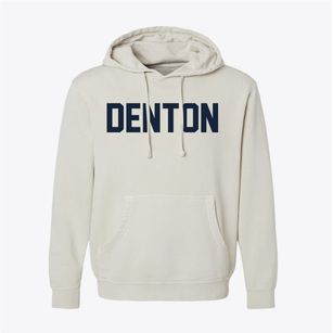 Denton Texas Classic Block Pigment-Dyed Hoodie
