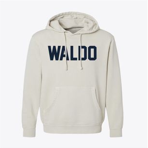Waldo Maine Classic Block Pigment-Dyed Hoodie