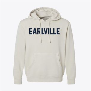 Earlville New York Classic Block Pigment-Dyed Hoodie