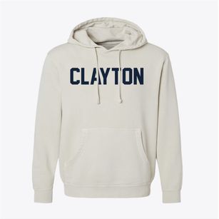 Clayton Washington Classic Block Pigment-Dyed Hoodie