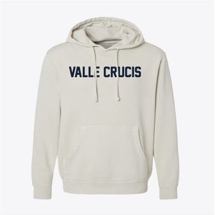 Valle Crucis North Carolina Classic Block Pigment-Dyed Hoodie