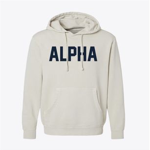 Alpha Minnesota Classic Block Pigment-Dyed Hoodie