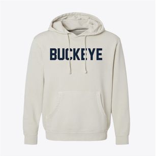 Buckeye Iowa Classic Block Pigment-Dyed Hoodie