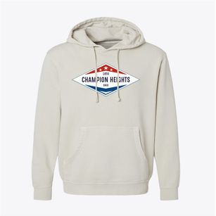 Champion Heights Ohio Diamond Star Pigment-Dyed Hoodie