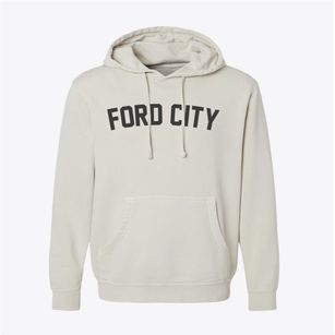 Ford City California Classic Curve Pigment-Dyed Hoodie