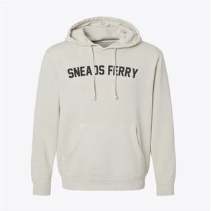 Sneads Ferry North Carolina Classic Curve Pigment-Dyed Hoodie