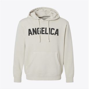 Angelica New York Classic Curve Pigment-Dyed Hoodie