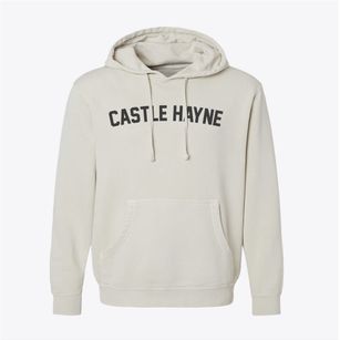 Castle Hayne North Carolina Classic Curve Pigment-Dyed Hoodie