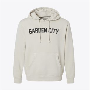 Garden City New York Classic Curve Pigment-Dyed Hoodie