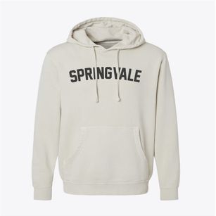 Springvale Wisconsin Classic Curve Pigment-Dyed Hoodie