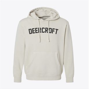 Deercroft North Carolina Classic Curve Pigment-Dyed Hoodie