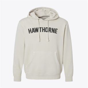 Hawthorne New Jersey Classic Curve Pigment-Dyed Hoodie