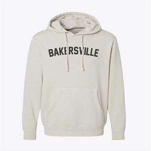 Bakersville North Carolina Classic Curve Pigment-Dyed Hoodie