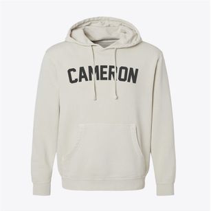 Cameron North Carolina Classic Curve Pigment-Dyed Hoodie