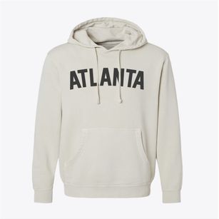 Atlanta Kansas Classic Curve Pigment-Dyed Hoodie