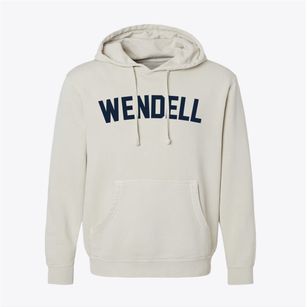 Wendell North Carolina Classic Curve Pigment-Dyed Hoodie