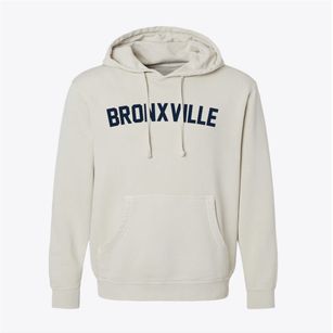 Bronxville New York Classic Curve Pigment-Dyed Hoodie
