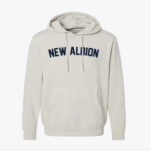 New Albion New York Classic Curve Pigment-Dyed Hoodie