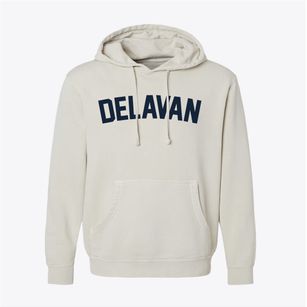 Delavan Illinois Classic Curve Pigment-Dyed Hoodie