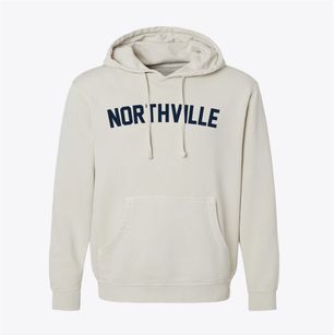 Northville New York Classic Curve Pigment-Dyed Hoodie