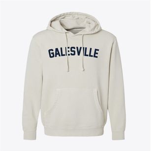 Galesville Wisconsin Classic Curve Pigment-Dyed Hoodie