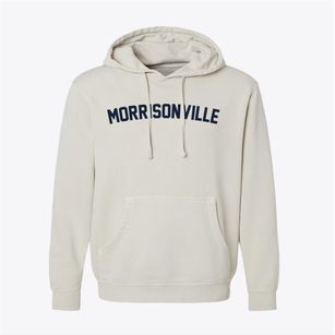 Morrisonville New York Classic Curve Pigment-Dyed Hoodie