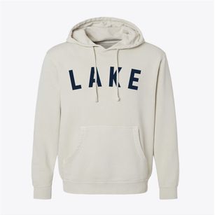 Lake Wisconsin Classic Curve Pigment-Dyed Hoodie
