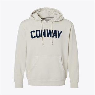 Conway North Carolina Classic Curve Pigment-Dyed Hoodie