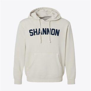 Shannon North Carolina Classic Curve Pigment-Dyed Hoodie