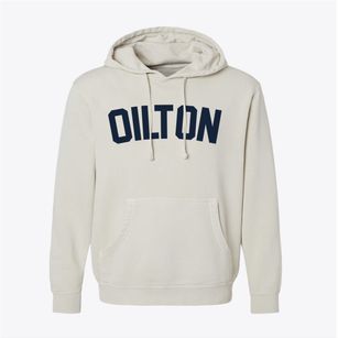 Oilton Texas Classic Curve Pigment-Dyed Hoodie