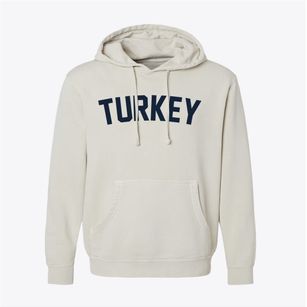 Turkey North Carolina Classic Curve Pigment-Dyed Hoodie