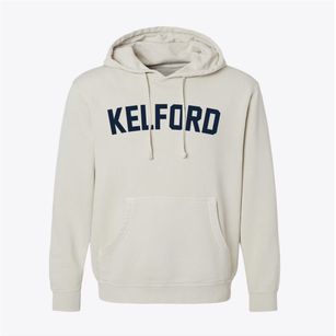 Kelford North Carolina Classic Curve Pigment-Dyed Hoodie