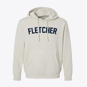 Fletcher North Carolina Classic Curve Pigment-Dyed Hoodie
