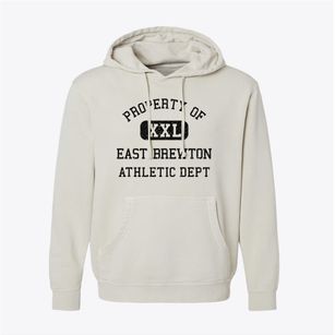 East Brewton Alabama Athletic Dept Pigment-Dyed Hoodie