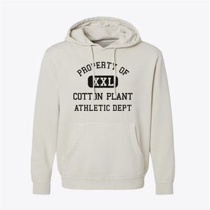 Cotton Plant Arkansas Athletic Dept Pigment-Dyed Hoodie