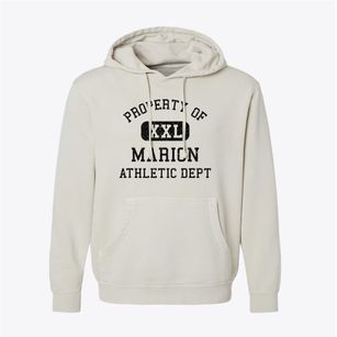 Marion Illinois Athletic Dept Pigment-Dyed Hoodie
