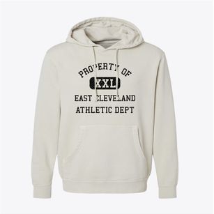East Cleveland Ohio Athletic Dept Pigment-Dyed Hoodie