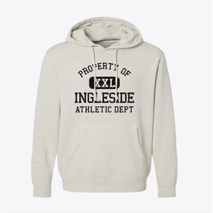 Ingleside Texas Athletic Dept Pigment-Dyed Hoodie