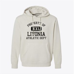 Livonia New York Athletic Dept Pigment-Dyed Hoodie