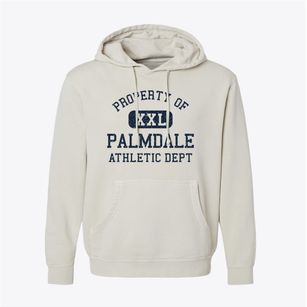 Palmdale California Athletic Dept Pigment-Dyed Hoodie