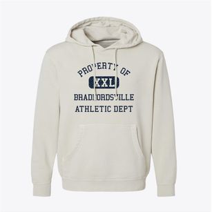 Bradfordsville Kentucky Athletic Dept Pigment-Dyed Hoodie