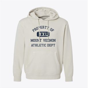 Mount Vernon Ohio Athletic Dept Pigment-Dyed Hoodie