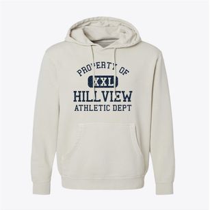 Hillview Kentucky Athletic Dept Pigment-Dyed Hoodie