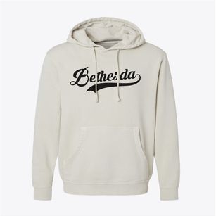 Bethesda Maryland Vintage Team Pigment-Dyed Hoodie