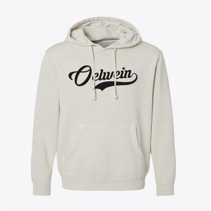 Oelwein Iowa Vintage Team Pigment-Dyed Hoodie