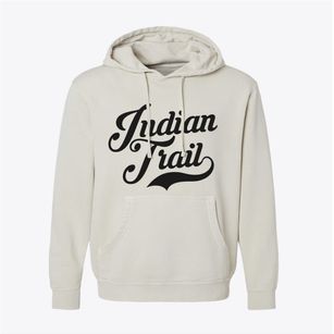 Indian Trail North Carolina Vintage Team Pigment-Dyed Hoodie