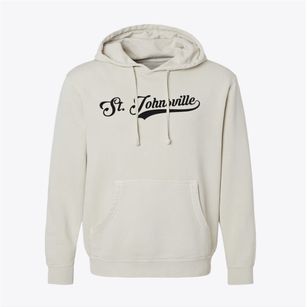 St. Johnsville New York Vintage Team Pigment-Dyed Hoodie