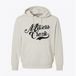 Millers Creek North Carolina Vintage Team Pigment-Dyed Hoodie